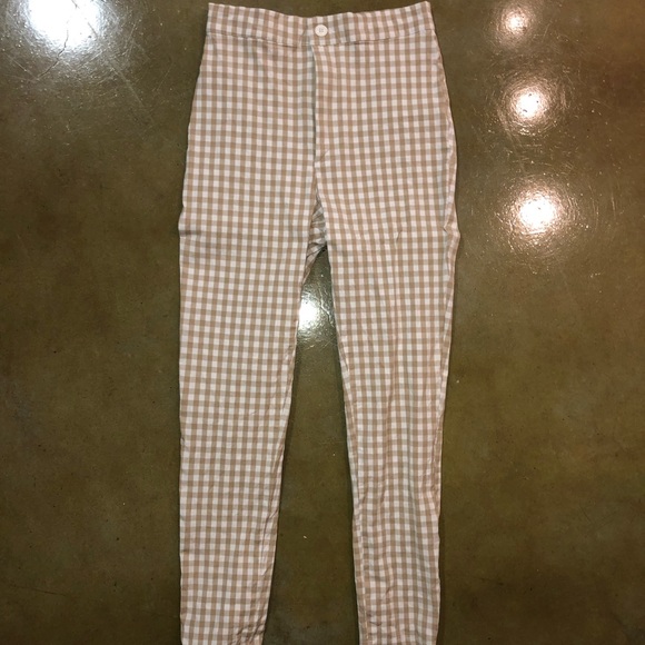 Urban Outfitters Pants - High Waisted Plaid Pants